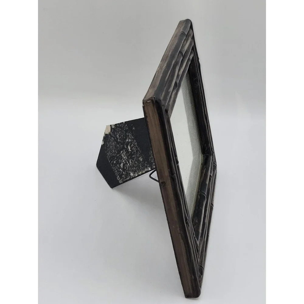 Vintage Faux Bamboo Wood Picture Frame 8x6 Rustic Boho‎ Decor